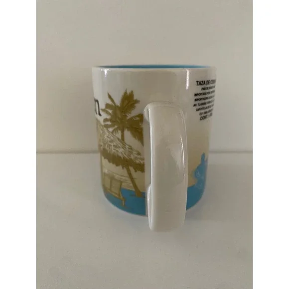 Starbucks Cancun Mexico Coffee Mug You Are Here Collection 16 fl oz no box - Picture 4 of 6